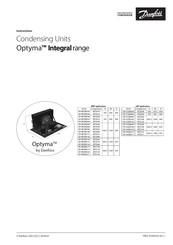 Danfoss Optyma OP-LGQN096 Instructions Manual