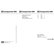 JOBO Comparator100 Instruction