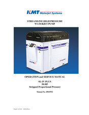 KMT STREAMLINE SL-IV PLUS Operation And Service Manual