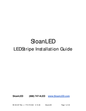 Sloanled LEDStripe Installation Manual