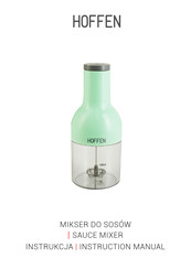 HOFFEN DM-8554L Instruction Manual
