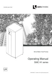Alpha-InnoTec SWC 82H1 Operating Manual