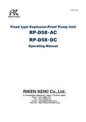 Riken Keiki RP-D58 AC Operating Manual