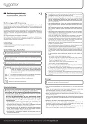 Sygonix Messina Operating Instructions Manual