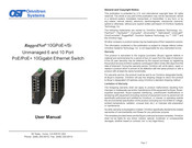 Omnitron Systems Technology RuggedNet 10GPoE+/Si User Manual