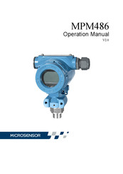 Microsensor MPM486 Operation Manual