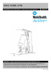 Men'sHealth Active+ 490/9705 Assembly & User Instructions