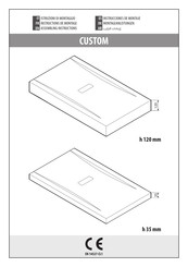 Novellini CUSTOM h 120 Assembling Instructions