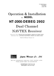 JMC DEBEG 2902 Operation & Installation