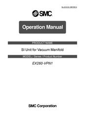 Smc Networks EX260-VPN1 Operation Manual