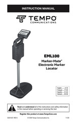 Tempo Communications Marker-Mate EML100 Instruction Manual