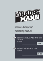 Haussmann HLG034 Operating Manual