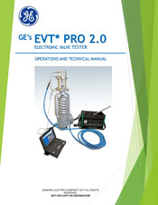 GE EVT-Pro 2.0 Operation And Technical Manual