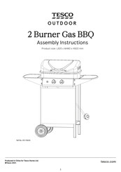 Tesco OUTDOOR KS17065A Assembly Instructions Manual