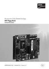 SMA NET Piggy-Back Technical Description