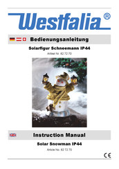 Westfalia 82 72 70 Instruction Manual