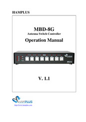 Hamplus MBD-8G Operation Manual