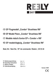 Reely Condor Operating Instructions Manual