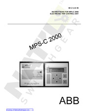 ABB MPS-C 2000 Instructions Manual