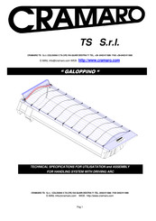 Cramaro GALOPPINO Usage And Maintanence Manual