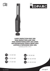 GYS toPARC MINI INSPECTION LAMP Manual