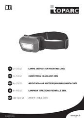 GYS toPARC INSPECTION HEADLAMP Operating Instructions Manual