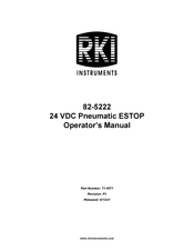 Rki Instruments 82-5222 Operator's Manual