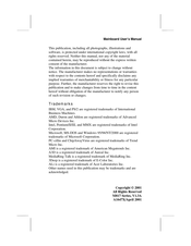 AMPTRON M817LMR User Manual