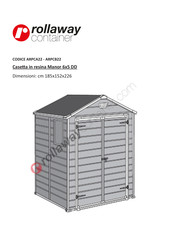rollaway container ARPCB22 Manual