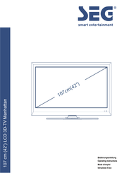 Seg Manhattan Operating Instructions Manual