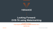 VERANCE DVB-TA Manual