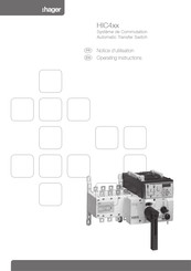 Hager HIC4 Series Operating Instructions Manual