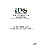 IDS VL-HP Service & Operation Manual