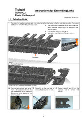 Tsubaki TKR15H22 Instructions