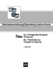 Stahl 9411/21-210-41 Operating Instructions Manual