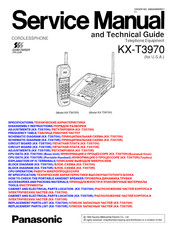 Panasonic KX-T3970 Service Manual And Technical Manual