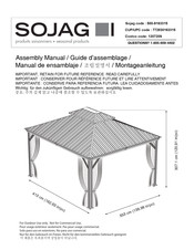 Sojag 772830163315 Assembly Manual