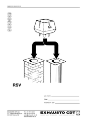 Exhausto CDT RSV200-4-1 Manual