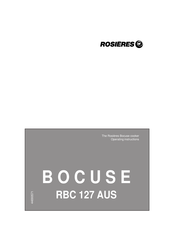 ROSIERES Bocuse Operating Instructions Manual