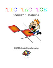 DSM TIC TAC TOE Owner's Manual