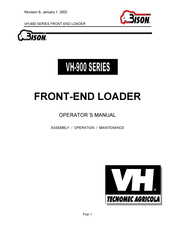 Bison VH-900 Series Operator's Manual