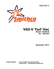 Smithco 78-500-A Operator's Manual