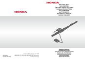 Honda 80004-Y0B-0031 Owner's Manual
