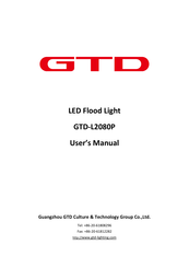 GTD GTD-L2080P User Manual