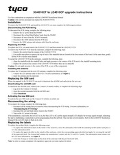 Johnson Controls Tyco LE4010CF Upgrade Instructions