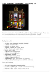 LIGHT MY BRICKS Fire Brigade Manual