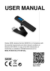 MOB MO9016 User Manual