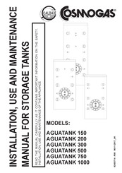 ICI Caldaie COSMOGAS AGUATANK 1000 Instructions For Installation, Use And Maintenance Manual