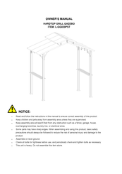 Homedepot L-GG029PST Owner's Manual