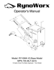 RynoWorx RA-MLT-0015 Operator's Manual